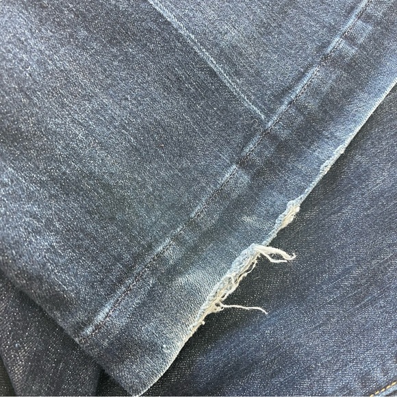 7 For All Mankind B(air) Dojo Mid Rise Flare Jeans In Authentic Fate Size 31 - Picture 14 of 15